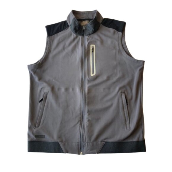 Rhone Hitch Seacell Vest Performance Full Zip Men's XL Iron Gate Gray - Picture 1 of 8